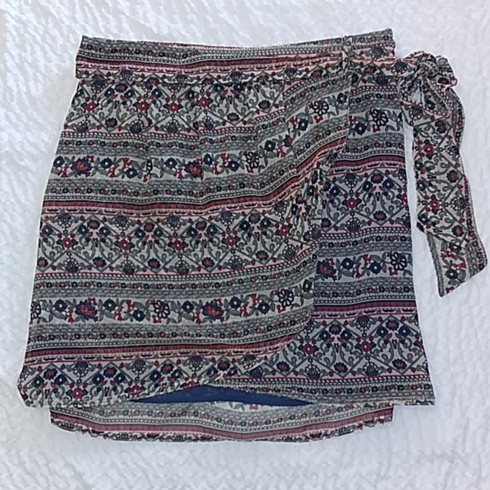 MNG casual Wrap Skirt